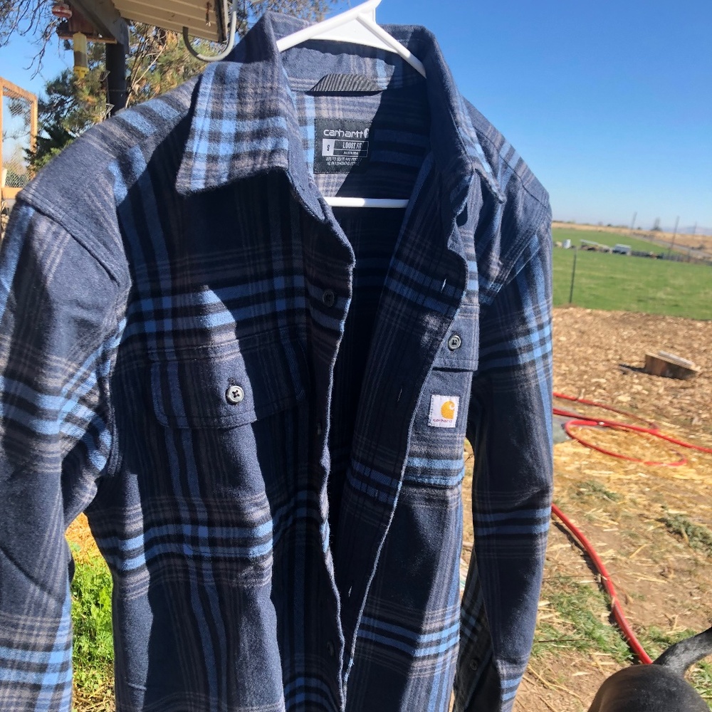 Carhartt Blue Flannel